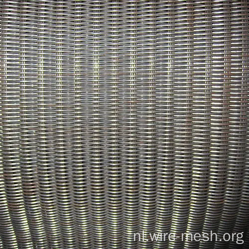 SS 316 roestvrij staal Twilled Weave Mesh